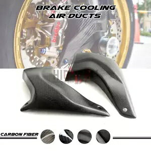 100mm �J�[�{���t�@�C�o�[��p�u���[�L�G�A�_�N�g�K�[�h BMW S1000RR 2009-2020�p 100mm Carbon Fiber Cooling Brake Air Ducts Guard for BMW S1000RR 2009-2020 �y���s�A���i�z