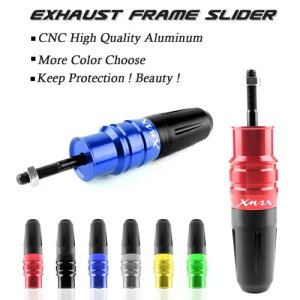 I[goC̔rCNbVXC_[veN^[}n XMAX X-MAX 125 250 300 400 Motorcycle Exhaust Crash Slider Protector for Yamaha XMAX X-MAX 125 250 300 400