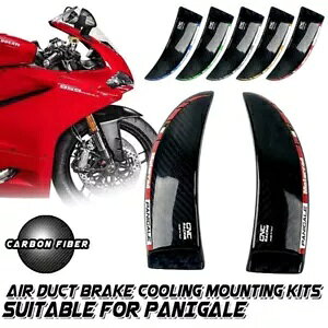 J[{t@Co[u[LVXeGA_NgpLbgJTLjW ZX6R ZX10R H2R Carbon Fiber Brake System Air Ducts Cooling Kit ForKAWASAKI NINJA ZX6R ZX10R H2R
