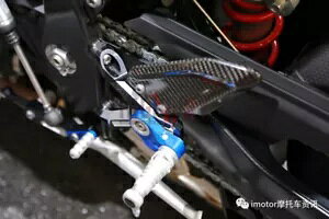 BMW S1000RR 19-22 �J�[�{�����A�Z�b�g �t�b�g���X�g �t�b�g���A�Z�b�g �u���[�A���~�j�E���ɓK�� fit BMW S1000RR 19-22 Carbon Rear Set Footrests Foot Rearset Blue Aluminum �y���s�A���i�z