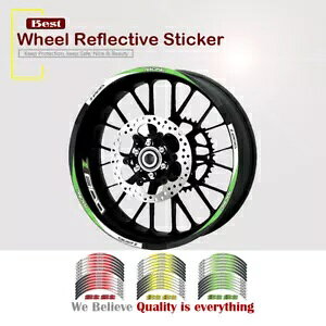 [VOXebJ[zC[XgCvZbgI[goCfJ[KAWASAKI Z800 Z 800 Racing Rim Sticker Wheel Stripes Set Motorcycle DecalFOR KAWASAKI Z800 Z 800