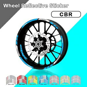 XgCvzC[fJ[˃e[vXebJ[z_ CBR 300 500R 600 1000RR Rim Stripe Wheel Decal Reflective Tape Sticker FOR HONDA CBR 300 500R 600 1000RR