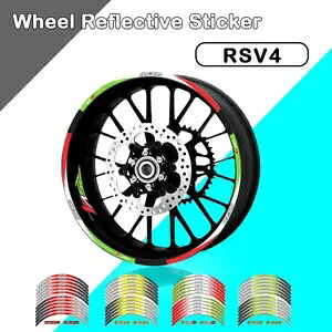 [VOXebJ[zC[XgCvZbgI[goCfJ[AvA RSV4 1000 Racing Rim Sticker Wheel Stripes Set Motorcycle DecalFOR Aprilia RSV4 1000