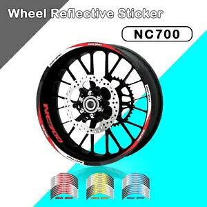 [VOXebJ[zC[XgCvZbgI[goCfJ[z_ NC700 NC 700 Racing Rim Sticker Wheel Stripes Set Motorcycle DecalFOR HONDA NC700 NC 700