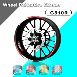 [VOXebJ[zC[XgCvZbgI[goCfJ[BMW G310R G310 R Racing Rim Sticker Wheel Stripes Set Motorcycle DecalFOR BMW G310R G310 R
