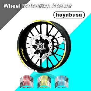 XebJ[zC[XgCvI[goCfJ[XYL GSX1300R GSXR1300 Rim Sticker Wheel Stripes Motorcycle DecalFOR SUZUKI HAYABUSA GSX1300R GSXR1300