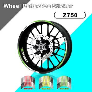 [VOXebJ[zC[XgCvZbgI[goCfJ[KAWASAKI Z750 Z 750 Racing Rim Sticker Wheel Stripes Set Motorcycle DecalFOR KAWASAKI Z750 Z 750