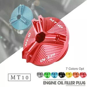 ALU GWICtB^[Lbv hvO{glWJo[ }n MT-10 FZ10 SPp ALU Engine Oil Filter Cap Drain Plug Bolt Screw Cover for YAMAHA MT-10 FZ10 SP