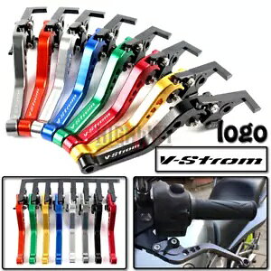 I[goCV[gA~u[LNb`o[XYL DL1000 V-STROM 02-2017 Motorcycle Short Alu Brake Clutch Levers for SUZUKI DL1000 V-STROM 02-2017