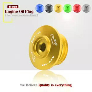 CNC GWICtB[LbvvOJo[lW{gibg}n MT-10 FZ10 SP CNC Engine Oil Filler Cap Plug Cover Screw Bolt Nut for YAMAHA MT-10 FZ10 SP