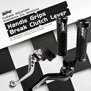 BMW S1000XR 2010-2019 �����\�ȃV���[�g�u���[�L�N���b�`���o�[ CNC �n���h���O���b�v for BMW S1000XR 2010-2019 Adjustable Short Brake Clutch Levers CNC Handle Grips �y���s�A���i�z