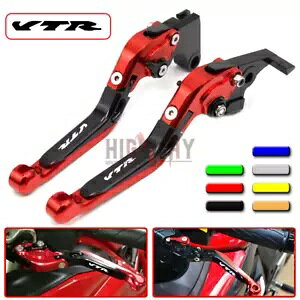 I[goC܂肽݊gu[L Nb` o[ f z_ VTR1000F/t@CAXg[ 98-05 Motorcycle Folding Extend Brake Clutch Levers f Honda VTR1000F / FIRESTORM 98-05