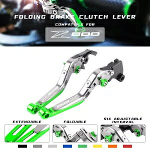 JTL Z800 Z 800 13-17 [VO\Ȑ܂肽݃u[LNb`o[ɓK Fit KAWASAKI Z800 Z 800 13-17 Racing Adjustable Folding Brake Clutch Levers