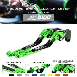 JTL Z1000 Z1000SX 17-20 [VO\Ȑ܂肽݃u[LNb`o[ɓK Fit KAWASAKI Z1000 Z1000SX 17-20 Racing Adjustable Folding Brake Clutch Levers