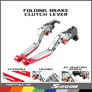 BMW S1000R 14-18 I[goC܂肽݃u[LNb`o[[VO\ Fit BMW S1000R 14-18 Motorcycle Folding Brake Clutch Levers Racing Adjustable