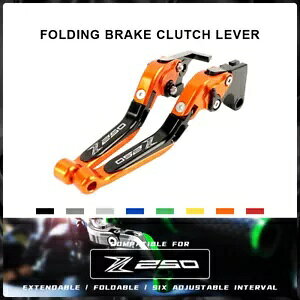 JTL Z250 Z250SL Z 250 jW 250 [VO܂肽݃u[LNb`o[ɓK Fit KAWASAKI Z250 Z250SL Z 250 NINJA 250 Racing Folding Brake Clutch Levers