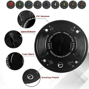 S NCbN[X^NJo[LbvRKXP[XXYL GSX-R 600 / 750 96-03 S Quick Release Tank Cover Caps Fuel Gas Case for SUZUKI GSX-R 600 / 750 96-03