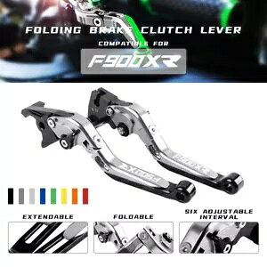 BMW F900R F900XR F900 R/XR 20-22 [VO܂肽݃u[LNb`o[ɓK Fit BMW F900R F900XR F900 R/XR 20-22 Racing Adjust Folding Brake Clutch Levers
