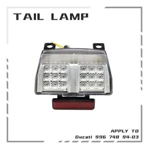 LED ^[VOiu[LX[NAe[Cg DUCATI 748 916 996 998 94-04p LED Turn Signals Brake Smoke Rear Tail Light for DUCATI 748 916 996 998 94-04