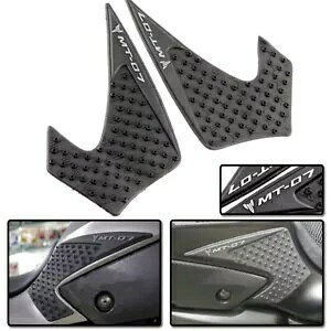 ^NgNVTChpbhKXRj[ObvfJ[}n MT-07 FZ07 13-17 ɓK Tank Traction Side Pad Gas Fuel Knee Grip Decals Fit Yamaha MT-07 FZ07 13-17