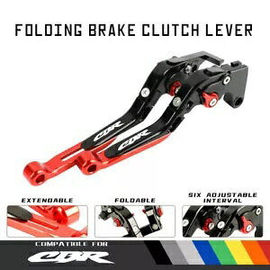 z_ CBR600RR 03-06 CBR954RR 02-03 [VO܂肽݃u[LNb`o[ɓK Fit Honda CBR600RR 03-06 CBR954RR 02-03 Racing Folding Brake Clutch Levers