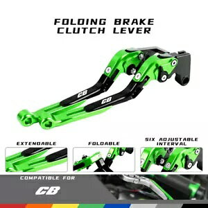 z_ CB190R CB190F CB190 [VO\Ȑ܂肽݃u[LNb`o[ɓK Fit Honda CB190R CB190F CB190 Racing Adjustable Folding Brake Clutch Levers
