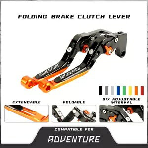 BMW R1200GS Ahx`[ 14-18 [??VO\Ȑ܂肽݃u[L Nb` o[ɓK Fit BMW R1200GS Adventure 14-18 Racing Adjustable Folding Brake Clutch Levers