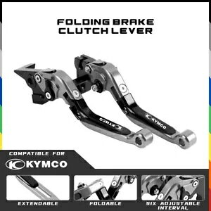 KYMCO jL[^ 200 jL[^ 300 [VO\Ȑ܂肽݃u[LNb`o[ɓK Fit KYMCO Nikita200 NIKITA300 Racing Adjustable Folding Brake Clutch Levers