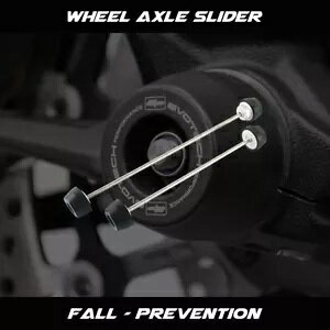 �t�����g���A�z�C�[���A�N�X���N���b�V���p�t�H�[�}���X�X���C�_�[�K�[�h BMW S1000RR 2010-2018�p Front Rear Wheel Axle Crash Performance Slider Guard for BMW S1000RR 2010-2018 �y���s�A���i�z