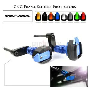 �t���[���X���C�_�[�v���e�N�^�[ TX-Guards CNC �N���b�V���p�b�h ���}�n YZF R6 03-05 17-18�p Frame Slider Protector TX-Guards CNC Crashpads for YAMAHA YZF R6 03-05 17-18
