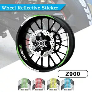 [^[zC[XgCvfJ[XebJ[˃e[vJTL Z900 Z900RS Motor Wheel Rim Stripes Decals Sticker Reflective Tape FOR KAWASAKI Z900 Z900RS