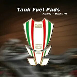 3D ^NKXJo[pbhfJ[XebJ[ی Ducati X|[cNVbN 1000 3D Tank Gas Cover Pads Decals Sticker Protection for Ducati Sport Classic 1000