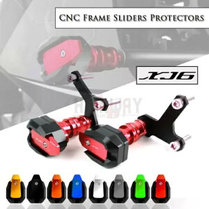 CNC �t���[�� �X���C�_�[ �v���e�N�^�[ TX-Guards Motorrad �N���b�V���p�b�h ���}�n XJ6 �p CNC Frame Slider Protector TX-Guards Motorrad Crashpads for YAMAHA XJ6