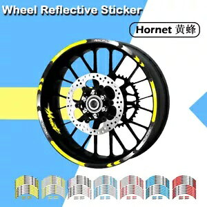 �z�C�[�������O�X�e�b�J�[���˃C���i�[�f�J�[���z���_�z�[�l�b�g 600 900 400 1000 Wheel Ring Sticker Reflective inner Decals for Honda Hornet 600 900 400 1000 �y���s�A���i�z