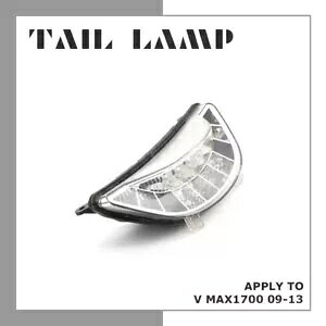 [^[ LED ECJ[ u[LX[N Ae[Cg }n V-MAX 1700 09-13p Motor LED Turn Signals Brake Smoke Rear Tail Light for YAMAHA V-MAX 1700 09-13