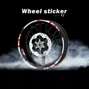 zC[OXebJ[h˃Ci[fJ[}n FZ1 FZ6 FZ8 Wheel Ring Sticker Waterproof Reflective inner Decals for YAMAHA FZ1 FZ6 FZ8