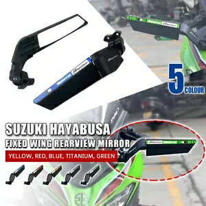 XYL nuT GSX1300R p^ECObgEBhXCxECOobN~[ Large Winglet Wind Swivel Wing Rearview Mirror for SUZUKI HAYABUSA GSX1300R