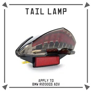 LED ECJ[ u[LX[N A e[ Cg BMW R1200GS ADV F800S/ST/GT/Rp LED Turn Signals Brake Smoke Rear Tail Light for BMW R1200GS ADV F800S/ST/GT/R
