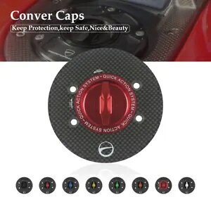 J[{t@Co[^NLbvNCbN[XRJo[ BMW F650GS F700GS F800GS ADVp Carbon Fiber Tank Caps Quick Release Fuel Cover for BMW F650GS F700GS F800GS ADV