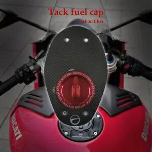 �J�[�{���t�@�C�o�[�^���N�L���b�v�N�C�b�N�����[�X�R���J�o�[ DUCATI MULTISTRADA 620 05-06�p Carbon Fiber Tank Caps Quick Release Fuel Cover for DUCATI MULTISTRADA 620 05-06