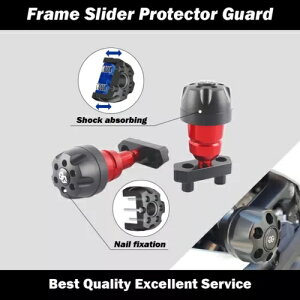 I[goCNZuNՌzt[XC_[JTL Z750 Z800 Z1000 Motorcycle Luxembourg Shock Absorption Frame Sliderfor KAWASAKI Z750 Z800 Z1000