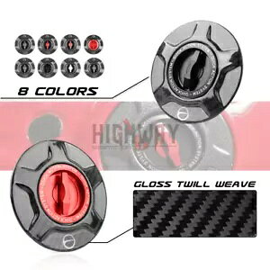 J[{cC NCbN[X R^N Jo[ Lbv Ducati SCRAMBLER 1100 15-20p Carbon Twill Quick Release Fuel Tank Cover Caps for Ducati SCRAMBLER 1100 15-20