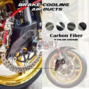 100mm �J�[�{���L�����p�[��p�u���[�L�G�A�_�N�g Ducati 1199 Panigale 2012-14�p 100mm Carbon Caliper Cooling Brake Air Duct for Ducati 1199 Panigale 2012-14 �y���s�A���i�z