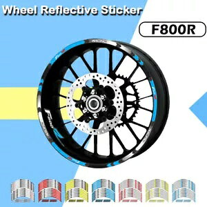 zC[OXebJ[h˃Ci[fJ[ BMW F800R f800 r Wheel Ring Sticker Waterproof Reflective inner Decals for BMW F800R f800 r