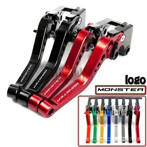 CNC �V���[�g�A���~�����\�ȃu���[�L�N���b�`���o�[ Ducati 797 �����X�^�[ 2017 CNC Short Aluminum Adjustable Brake Clutch Levers For Ducati 797 MONSTER 2017
