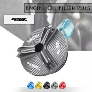 I[goC̃GWICtB[LbvvOlWJo[XYL GSX250R DL250 Motorcycle Engine Oil Filler Cap Plug Screw cover for Suzuki GSX250R DL250