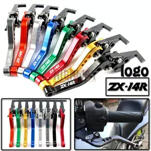 \ȃV[gNb`u[Lo[ JTL ZZR/ZX1400 S o[W 2016-2017 ɓK Adjustable Short Clutch Brake Lever Fit Kawasaki ZZR/ZX1400 S Version 2016-2017