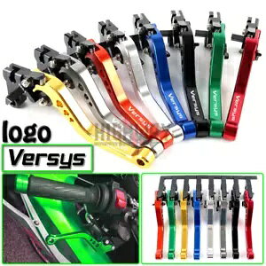 CNC �V���[�g�A���~�����\�ȃu���[�L�N���b�`���o�[ Kawasaki VERSYS 1000 15-17 CNC Short Aluminum Adjustable Brake Clutch Levers For Kawasaki VERSYS 1000 15-17