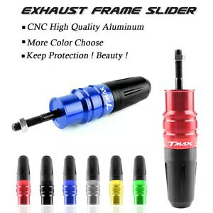 �r�C�X���C�_�[ �N���b�V���p�b�h �v���e�N�^�[ ���}�n TMAX T-Max T MAX 500 530 560�p Exhaust Slider Crash Pad Protector for Yamaha TMAX T-Max T MAX 500 530 560