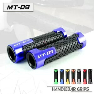 nho[Obv Q CNC & o[nho[Gh }n MT09 FZ09 FJ09 MT-09p Handle Bar Grips GEL CNC & Rubber Handlebar Ends for YAMAHA MT09 FZ09 FJ09 MT-09